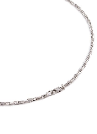 Detail View - Click To Enlarge - TOM WOOD - Cable Rhodium Plated Silver Chain Necklace
