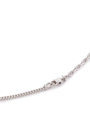 Detail View - Click To Enlarge - TOM WOOD - Rue Rhodium Plated Silver Chain Necklace