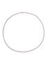 TOM WOOD Rue Rhodium Plated Silver Chain Necklace