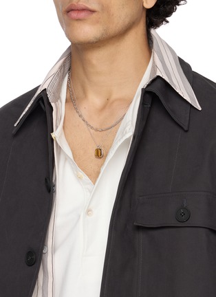 Figure View - Click To Enlarge - TOM WOOD - Rue Rhodium Plated Silver Chain Necklace