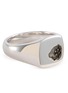 Detail View - Click To Enlarge - TOM WOOD - Small Spinel Minied Rhodium Plated Silver Ring