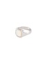 TOM WOOD Mop Dan Rhodium Plated Silver Ring
