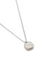 Detail View - Click To Enlarge - TOM WOOD - Mop Dan Pentant Rhodium Plated Silver Necklace