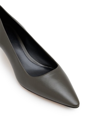 Detail View - Click To Enlarge - THE ROW - Liisa 35 Kitten Three Heels
