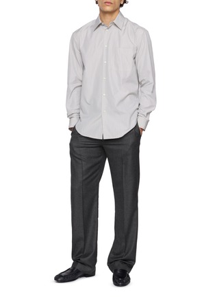 Figure View - Click To Enlarge - THE ROW - Uday Striped Shirt