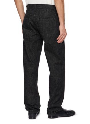 Back View - Click To Enlarge - THE ROW - Moe Dark Wash Jeans