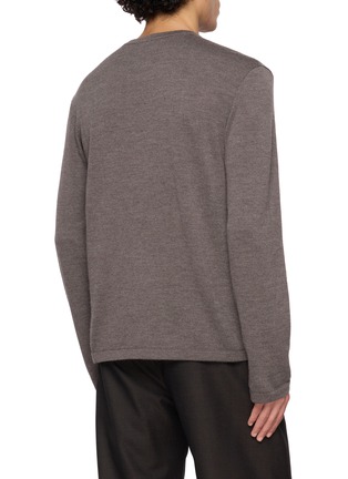 Back View - Click To Enlarge - THE ROW - Renner Crewneck Knit Sweater