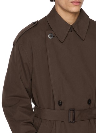  - THE ROW - Mischa Double Breasted Cotton Trench Coat
