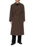 THE ROW Mischa Double Breasted Cotton Trench Coat