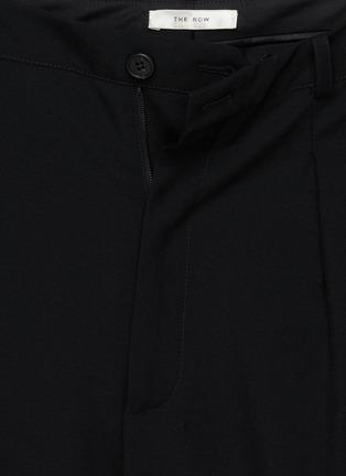 Detail View - Click To Enlarge - THE ROW - Corley Double Pleated Wool Pants