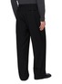 Back View - Click To Enlarge - THE ROW - Corley Double Pleated Wool Pants