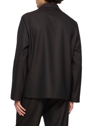 Back View - Click To Enlarge - THE ROW - Panama Patch Pocket Shirt