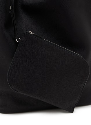 Detail View - Click To Enlarge - THE ROW - Clement Grained Leather Tote Bag