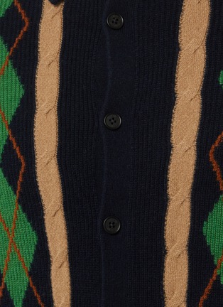  - GUEST IN RESIDENCE - Plaza Diamond-Knit Shirt