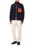 Figure View - Click To Enlarge - GUEST IN RESIDENCE - Louis Funnel-Neck Fleece Jacket