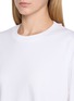 Detail View - Click To Enlarge - EQUIL - Scarf Accent Cotton Knit T-Shirt