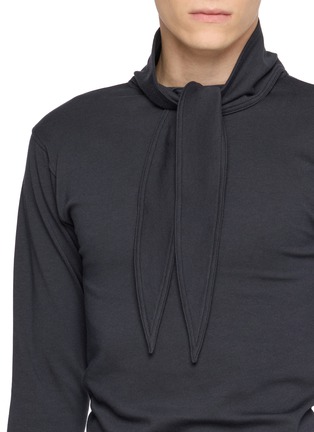  - BEAUTIFUL PEOPLE - Cotton Bowtie Turtleneck Top