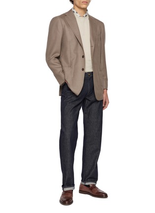 Figure View - Click To Enlarge - RING JACKET - Balloon Wool Blazer Jacket