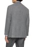 Back View - Click To Enlarge - RING JACKET - Balloon Roving Kersey Blazer Jacket