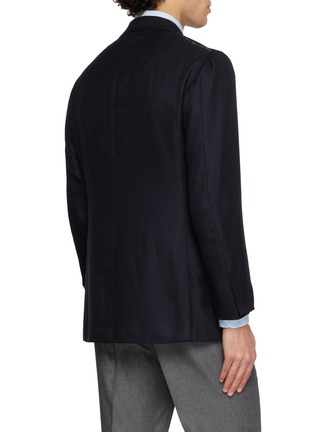 Back View - Click To Enlarge - RING JACKET - Balloon Wool Blazer Jacket