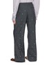 Back View - Click To Enlarge - DRIES VAN NOTEN - Embroidered Wide-Leg Trousers