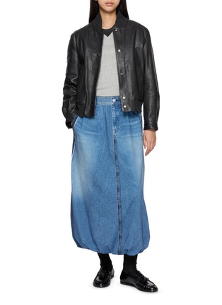 Figure View - Click To Enlarge - RAG & BONE - Miramar Terry Bubble Midi Skirt