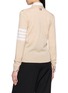 Back View - Click To Enlarge - THOM BROWNE - 4-Bar V-Neck Cardigan
