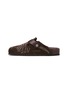 Detail View - Click To Enlarge - BIRKENSTOCK 1774 - x ETRO Embroidered Suede Boston Clogs