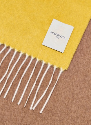 Detail View - Click To Enlarge - PIACENZA 1733 - Sciarpa Silk Cashmere Bicolor Scarf
