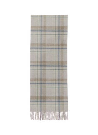 Main View - Click To Enlarge - PIACENZA 1733 - Cashmere Checkered Bicolor Scarf