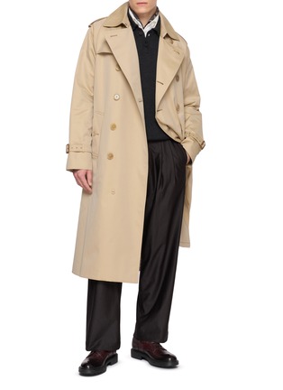 Figure View - Click To Enlarge - J∞QUALITY - Double Breasted Trench Coat