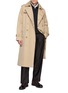 Figure View - Click To Enlarge - J∞QUALITY - Double Breasted Trench Coat