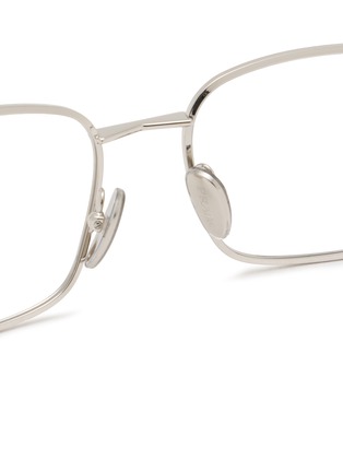 Detail View - Click To Enlarge - PRADA - Metal Square Optical Glasses
