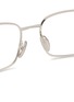 Detail View - Click To Enlarge - PRADA - Metal Square Optical Glasses