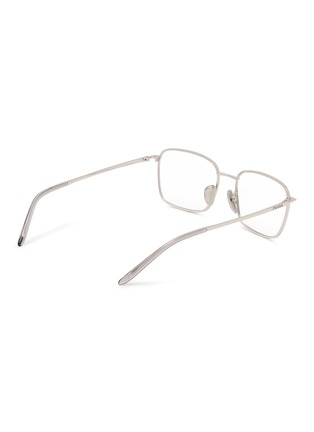 Figure View - Click To Enlarge - PRADA - Metal Square Optical Glasses