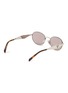 Figure View - Click To Enlarge - PRADA - Metal Round Sunglasses