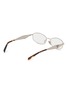 Figure View - Click To Enlarge - PRADA - Metal Rectangular Optical Glasses