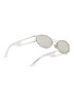 Figure View - Click To Enlarge - PRADA - Metal Oval Sunglasses