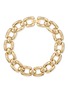 LANE CRAWFORD VINTAGE ACCESSORIES 1990s' Gold Toned Open Link Necklace