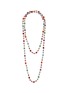 LANE CRAWFORD VINTAGE ACCESSORIES 1990's Gold Toned Beaded Necklace