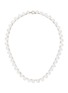 LANE CRAWFORD VINTAGE ACCESSORIES 1980's Sliver Toned Crystal Necklace