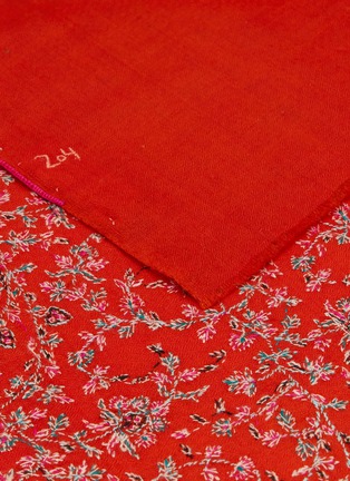 Detail View - Click To Enlarge - LANE'S - Embroidered Pashmina Shawl