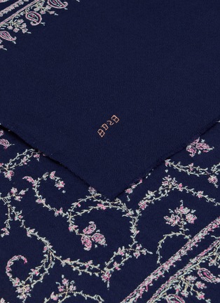 Detail View - Click To Enlarge - LANE'S - Jama Embroidered Pashmina Shawl