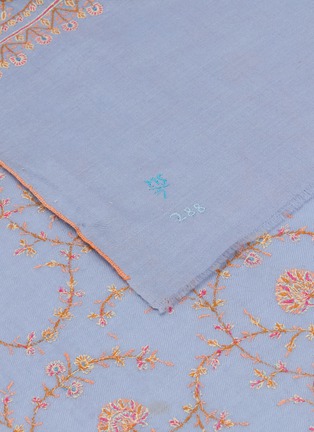 Detail View - Click To Enlarge - LANE'S - Jama Embroidered Pashmina Shawl