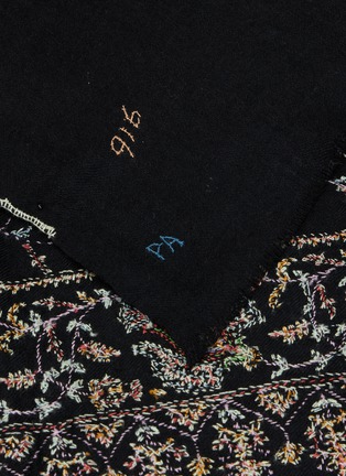 Detail View - Click To Enlarge - LANE'S - Jama Embroidered Pashmina Shawl