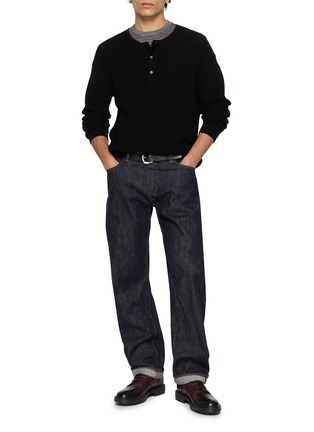 Figure View - Click To Enlarge - EDWIN - No. 47 Dark Wash Jeans