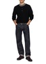 Figure View - Click To Enlarge - EDWIN - No. 47 Dark Wash Jeans