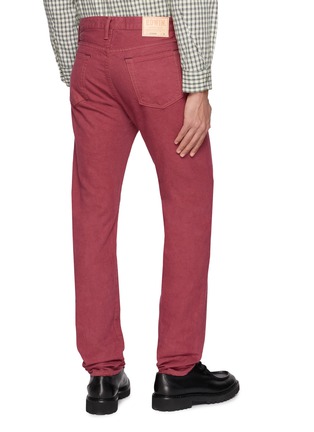 Back View - Click To Enlarge - EDWIN - Garment Dyed Slim Medium Wash Jeans