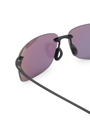 Detail View - Click To Enlarge - MAUI JIM - Hema Polarized Rectangular Sunglasses