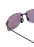 Detail View - Click To Enlarge - MAUI JIM - Hema Polarized Rectangular Sunglasses